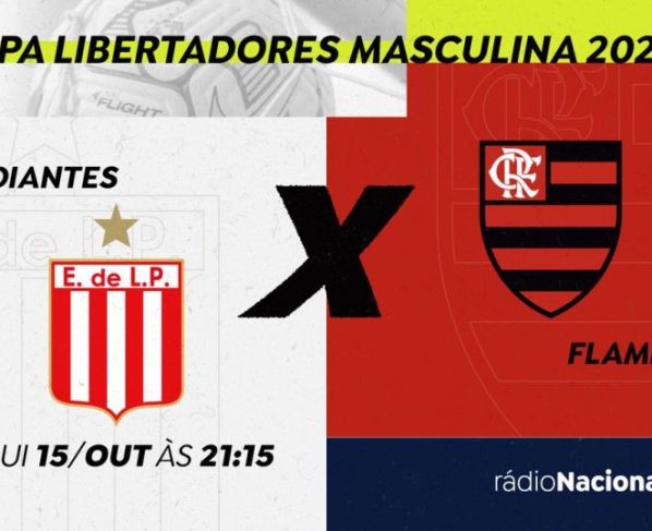 Rádio Nacional transmite Estudiantes x Flamengo pela Libertadores