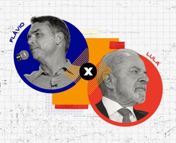 Real Time: Flávio Bolsonaro tem 52% e Lula 48% dos votos válidos